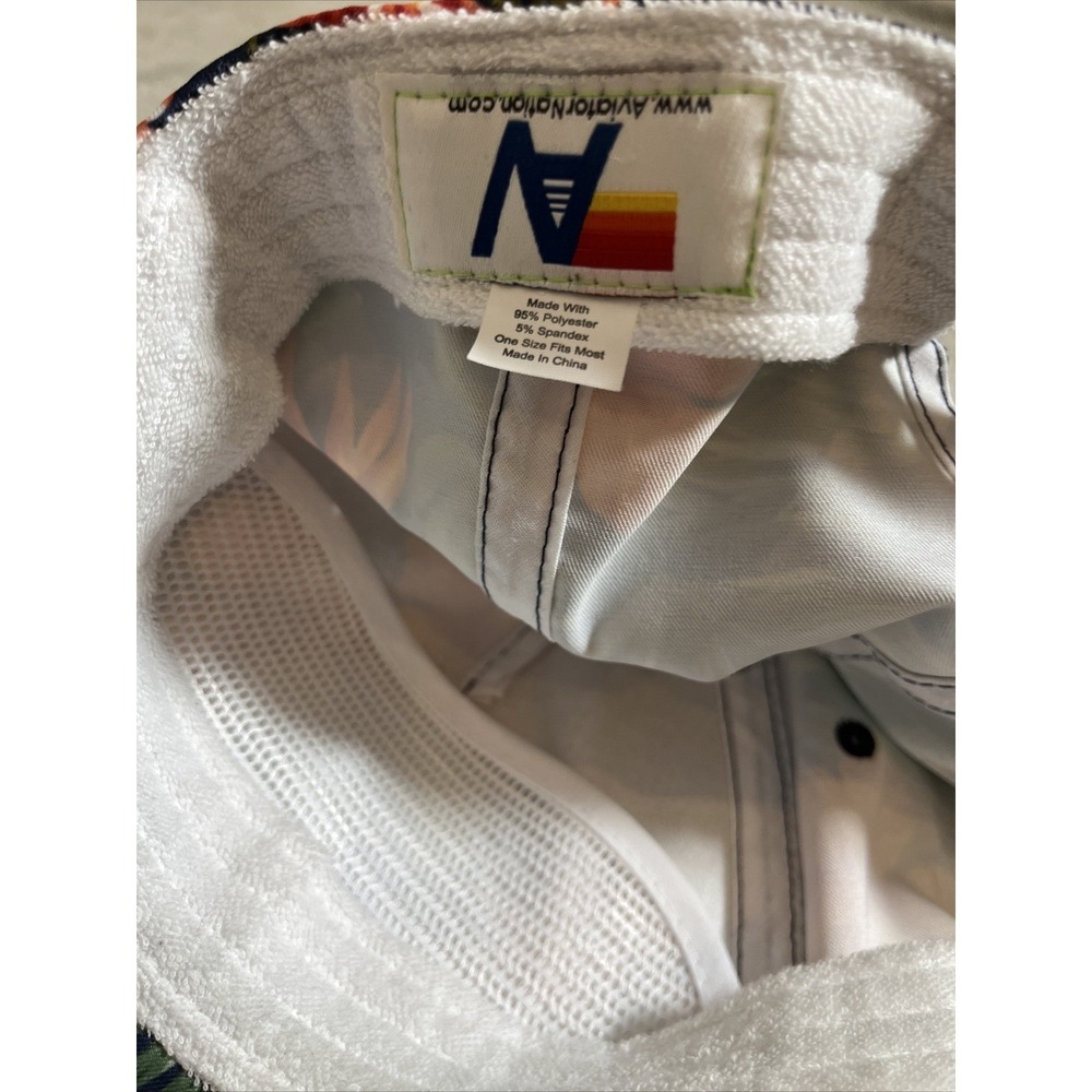 Aviator Nation Signature Aspen Vintage Safari Twill Low Rise Tropical Trucker - Picture 5 of 7